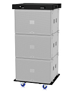 Turbosound Manchester MS215-VT транспортировочная тележка, перевозка до 3 сабвуферов MS215