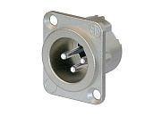 Neutrik NC3MD-LX панельный разъем XLR male с дополнительной защитой от RF помех