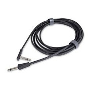 Rockboard RBO CAB FL 300BLK SA Кабель инструментальный плоскопрофильный, 3м, прямой-угловой