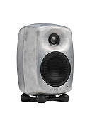 GENELEC G Two BRwM активная 2-полосная АС, НЧ 4" 50Вт, ВЧ 0.75" 50Вт. Подставки. Неокрашенный алюминий