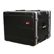 GATOR G-SHOCK-8L - рэковый кейс с антиударной подвеской, 8U, пластик, вес 13,14кг