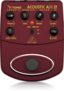 Behringer ADI21 педаль моделирования усилителей для акустических инструментов/предусилитель для прямой записи/DI-box