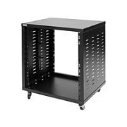 NordFolk NRS12U рэковая стойка-шкаф 12U, без дверей, колеса, сталь