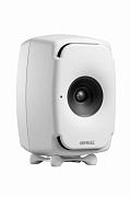 GENELEC 8331AW активный 3-полосный монитор, 2 овальных НЧ 5.1"x2.6" 72Вт, коакс. СЧ 3.5" 36Вт+ВЧ 0.75" 36Вт. Подставки. Белый