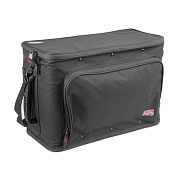 GATOR GR-RACKBAG-3UW - сумка рэковая, стальные рельсы, 3U, на колёсах
