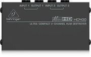 BEHRINGER HD400 - подавитель сетевого фона и шумов / пассивный DI-box 2-х канальный