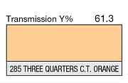 Светофильтр LEE Filters №285 3/4 Ct Orange