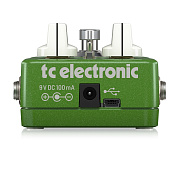 TC Electronic CORONA CHORUS педаль хорус, 3 типа, редактирование через USB, функция Toneprint, стерео вход и выход Jack