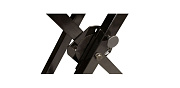 Ultimate Support IQ-2000 клавишная крестообразная стойка усиленная на 1 инструмент, черная