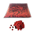 Конфетти металлизированное 6х6мм красное