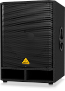BEHRINGER VQ1800D - активный сабвуфер, 500 Вт,стерео-кроссовер, динамик 18'