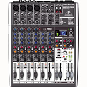 BEHRINGER 1204USB - микшер, 4 моновхода , 2 стереовхода, 2 AUX-шины, USB