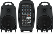 BEHRINGER PPA2000BT - 8-кан. порт. система звукоусиления, 10'+1', 2х1000Вт 4Ом, 2х500Вт 8Ом, DSP.