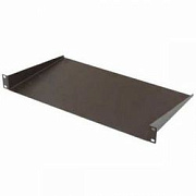 NordFolk NRF1U Рэковая полка  1 U, глубина 190 мм, сталь