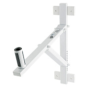 K&M 24110-000-57 настенный держатель для АС, с регулировкой угла наклона, белый