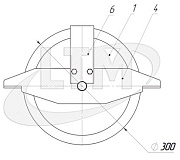 Блок канатный XLINE БКО-0-300