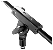 K&M 27105-300-55 микрофонная стойка "журавль", чёрная, 900-1600 мм