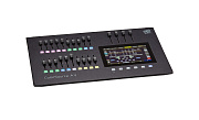 ColorSource 20 AV console Пульт управления световым оборудованием, 2560 DMX-каналов, 80 устройств, 20 фейдеров, сенсорный дисплей 7", видео-выход, web-интерфейс