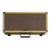 GATOR GR-RETRORACK-4TW - винтажный рэк для усилителя, обработки, 4U,бежевый