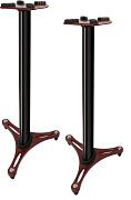 Ultimate Support MS-90-36R стойки (пара) для студийных мониторов, высота 91см, грузоподъемность 34кг, цвет черный с красным