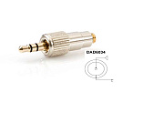 DPA DAD6034 DPA DAD6034 переходник c MicroDot на Sennheiser Evolution/G2/G3/D1, X2 Digital Wireless