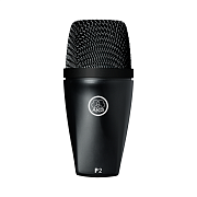 AKG P2 микрофон для озвучивания басовых инструментов и комбо динамический кардиоидный