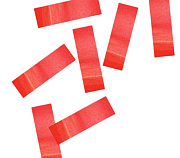 Конфетти бумажное 17х55мм красное Конфетти бумажное 17х55мм красное