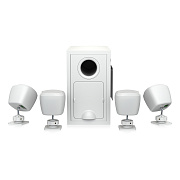 TANNOY SAT SUB 4PACK WH - комплект настенный сабвуфер 6,5' и 4 сателлита 2,5', встроенный кроссовер,