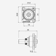 Разъем RAMJ3FD-B