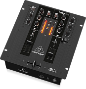 BEHRINGER NOX101 - 2-канальный DJ микшер с полным VCA управлением ULTRAGLIDE кроссфейдером