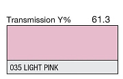 Светофильтр LEE Filters №035 Light Pink