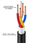 Кабель SC040B/100 Black