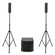 dB Technologies ES503 мобильный акустический компл 1000 Вт, 2 топа + 1 активный сабвуфер, DSP