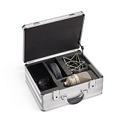 NEUMANN M 150-TUBE-SET-EU - ламповый микрофон с аксессуарами, никелевый