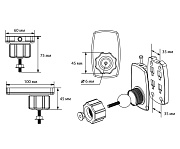 Volta CUBE-20TB настенный 2-х полосный громкоговоритель