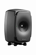 GENELEC 8331AP активный 3-полосный монитор, 2 овальных НЧ 5.1"x2.6" 72Вт, коакс. СЧ 3.5" 36Вт+ВЧ 0.75" 36Вт. Подставки. Темный