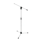 PROEL PRO100 CR - профессиональная микрофонная стойка, тренога, журавль, цвет: хром