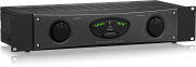 Behringer A800 усилитель 2-канальный студийный. Мощность при1%КГИ 2х400Вт•4Ω/220Вт•8Ω/мост 800Вт•8Ω,