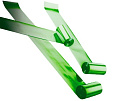 Серпантин металлизированный 4смх20м зеленый