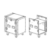 Кейс RCC9-480-K10U-10U