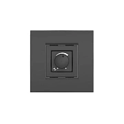 POWERSOFT WMP LEVEL SQUARE BLACK - настен. контроллер д/удалённого управ-я усилит. Powersoft, черная