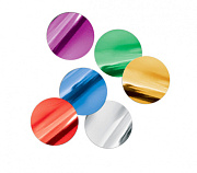 Конфетти металлизированное Круги 41мм мульти Конфетти металлизированное Круги 41мм мульти