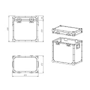 Транспортный кейс TC9-60x40