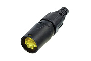 Neutrik NE8MX-B кабельный разъем RJ45, для кабеля 5 — 8мм, разъем для установки на готовый кабель, чёрный корпус, не совместим с панельными NE8FDY-C6