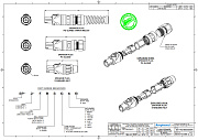 AMPHENOL SP-2-F - разъем кабельный Speakon, 2 контакта, корпус из термопластика (контакты под винт)