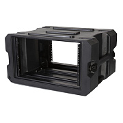 GATOR G-PROR-6U-19 - рэковый кейс, 6U, ручка, колеса, стальные рельсы, пластик