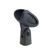 K&M 85035-000-55 эластичный держатель для микрофона, чёрный, 17-22 мм