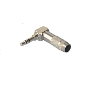 INVOTONE J65S - джек стерео, кабельный, 3.5 мм, угловой, корпус металл