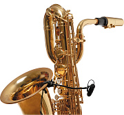 DPA 4099-DC-1-199-S микрофон для саксофона с креплением, конденсаторный инструментальный, Gooseneck, разъем MicroDot