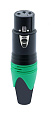 3-х контактный кабельный разъем типа XLR FEMALE COLOR